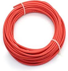 Cable Solar 6 mm rojo ( Rollo 50mts )