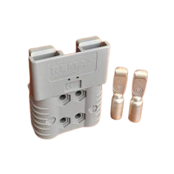 Kit potencia conector rema gris y pines (conector eBick Ultra 175)
