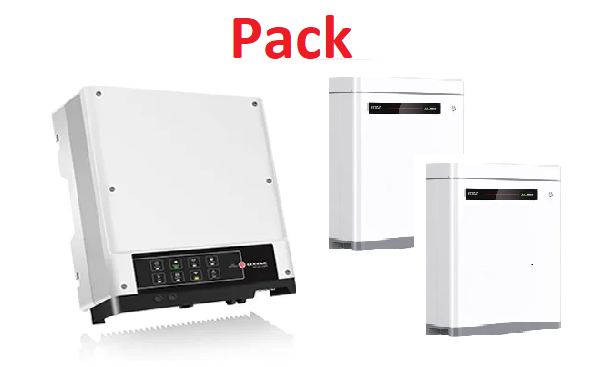 Pack inversor retrofit 5000S-BP y 2 baterías LX U5.4-L (10,8 kWh)