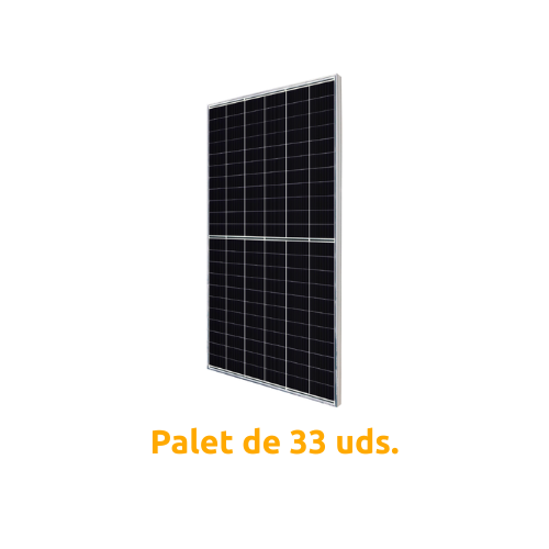 Palete de 33 unidades de TOPBiHiKu7 N-Type TOPCon 700W Monocristalino 132 células CS7N-700TB-AG da Canadian Solar. PACK 