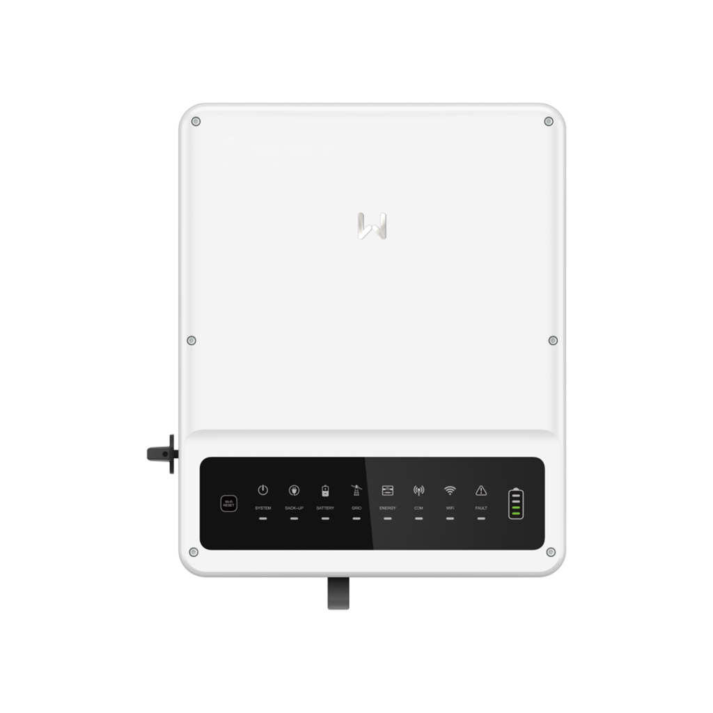 Inversor híbrido, monofásico GW3600-EH para baterias de alta tensão (incl. Wattímetro GM1000)