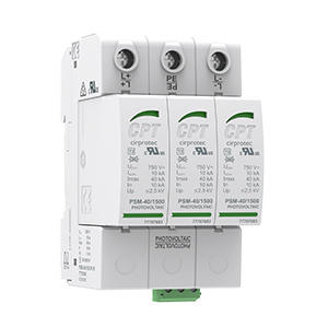Descargadores Sobretensión 600V dc Cirprotec PSM3-40/600 PV  Tipo 2, 40kA Imax (8/20), Cod: 77707850